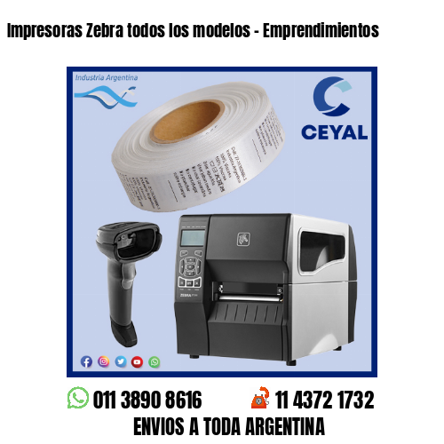 Impresoras Zebra todos los modelos – Emprendimientos