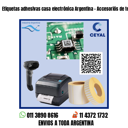 Etiquetas adhesivas casa electrónica Argentina – Accesoriós de telefonía