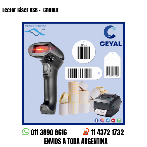 Lector láser USB –  Chubut