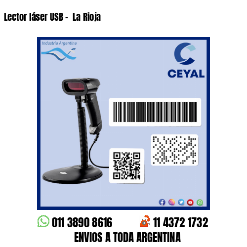 Lector láser USB –  La Rioja