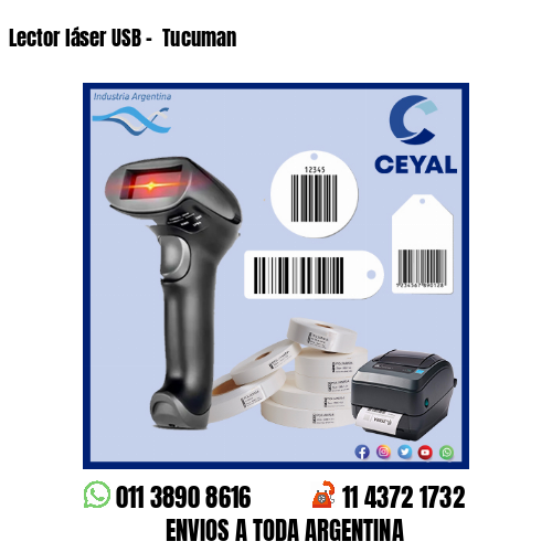 Lector láser USB –  Tucuman