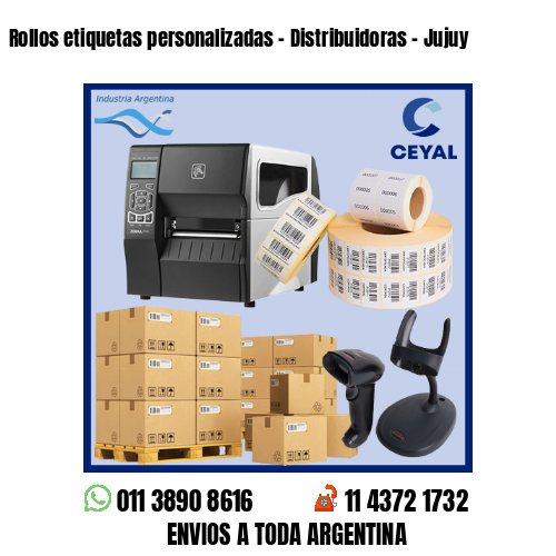 Rollos etiquetas personalizadas – Distribuidoras – Jujuy