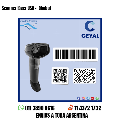 Scanner láser USB –  Chubut