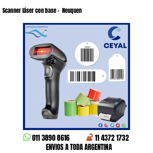 Scanner láser con base –  Neuquen