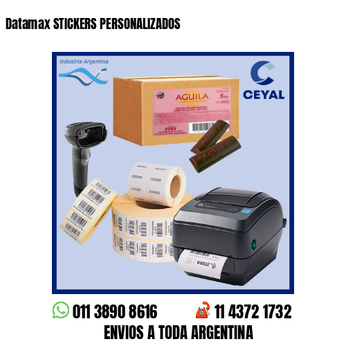 Datamax STICKERS PERSONALIZADOS