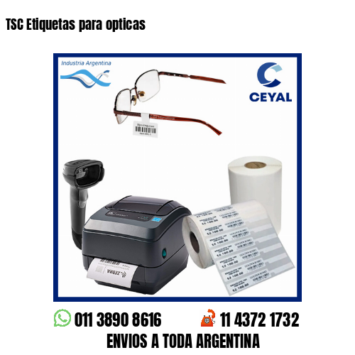 TSC Etiquetas para opticas