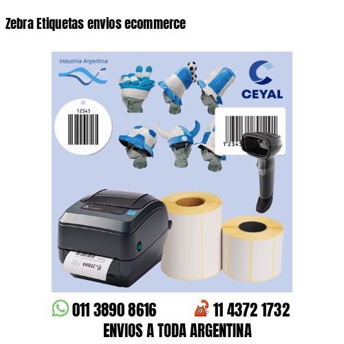 Zebra Etiquetas envios ecommerce