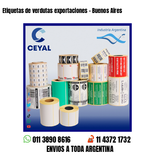 Etiquetas de verdutas exportaciones – Buenos Aires