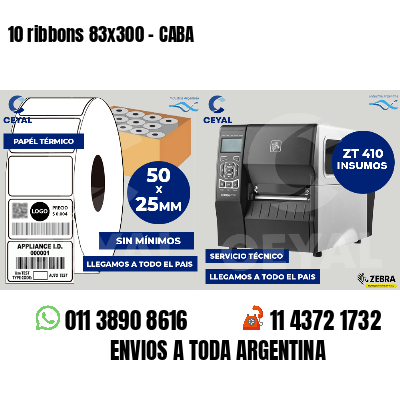 10 ribbons 83x300 - CABA