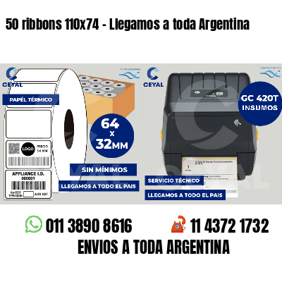 50 ribbons 110x74 - Llegamos a toda Argentina