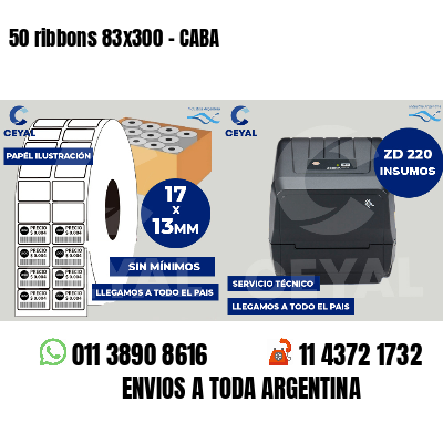 50 ribbons 83x300 - CABA