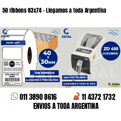 50 ribbons 83x74 - Llegamos a toda Argentina