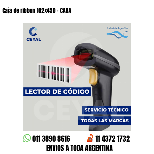 Caja de ribbon 102x450 - CABA