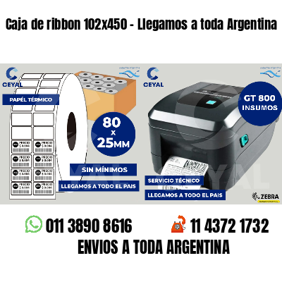 Caja de ribbon 102x450 - Llegamos a toda Argentina