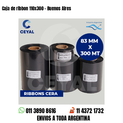 Caja de ribbon 110×300 – Buenos Aires