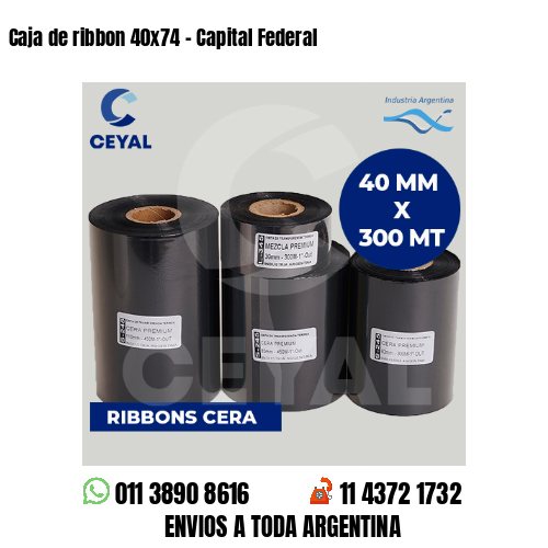 Caja de ribbon 40×74 – Capital Federal