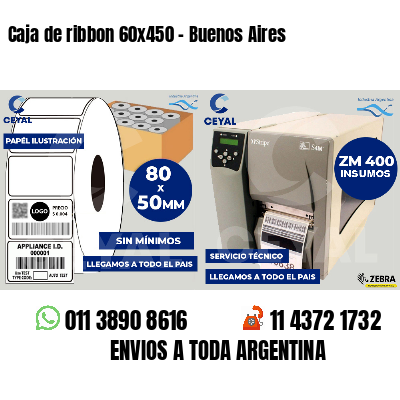 Caja de ribbon 60x450 - Buenos Aires