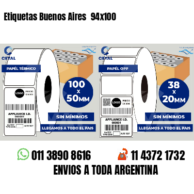 Etiquetas Buenos Aires  94x100