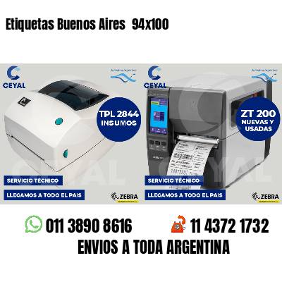 Etiquetas Buenos Aires  94x100