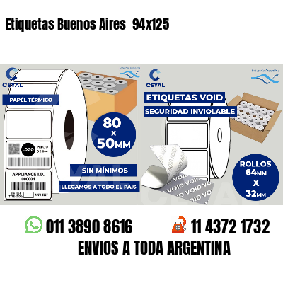 Etiquetas Buenos Aires  94x125