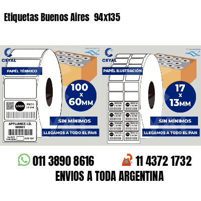 Etiquetas Buenos Aires  94x135