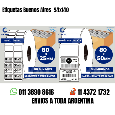 Etiquetas Buenos Aires  94x140