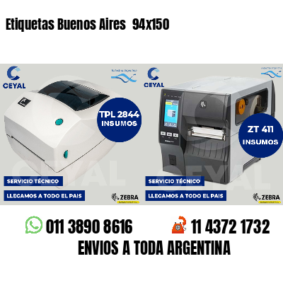 Etiquetas Buenos Aires  94x150