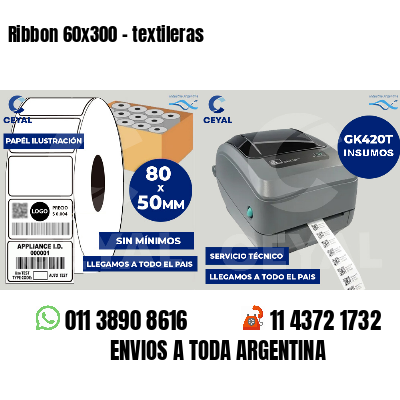 Ribbon 60x300 - textileras