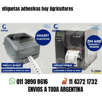 etiquetas adhesivas hoy Agricultores