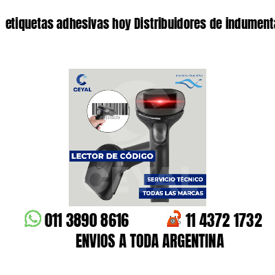 etiquetas adhesivas hoy Distribuidores de indumentaria