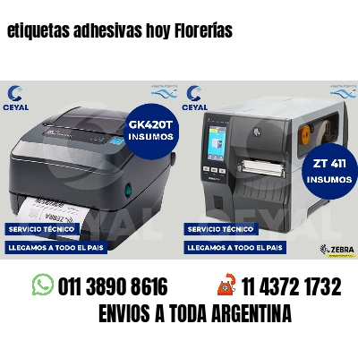 etiquetas adhesivas hoy Florerías