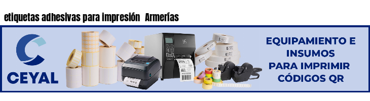 etiquetas adhesivas para impresión  Armerías