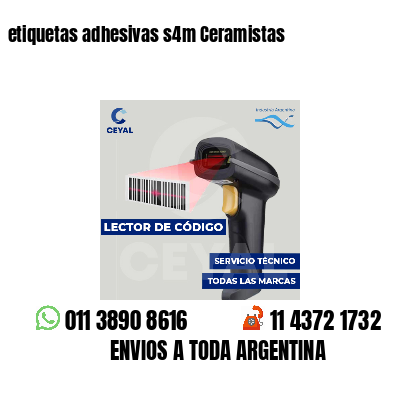 etiquetas adhesivas s4m Ceramistas