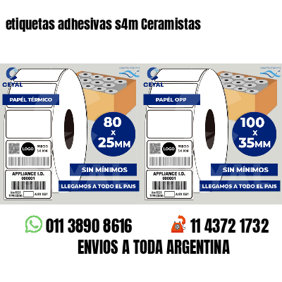 etiquetas adhesivas s4m Ceramistas