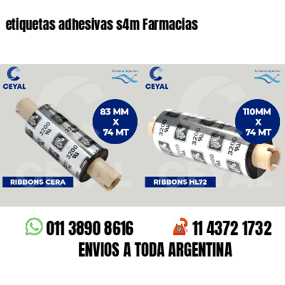 etiquetas adhesivas s4m Farmacias