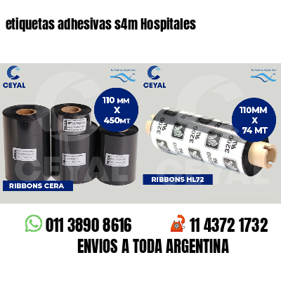 etiquetas adhesivas s4m Hospitales