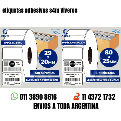 etiquetas adhesivas s4m Viveros