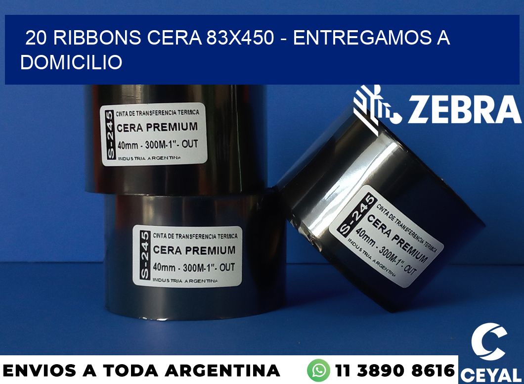 20 Ribbons cera 83x450 - entregamos a domicilio