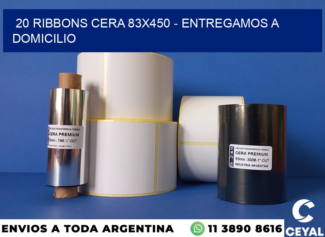 20 Ribbons cera 83×450 – entregamos a domicilio