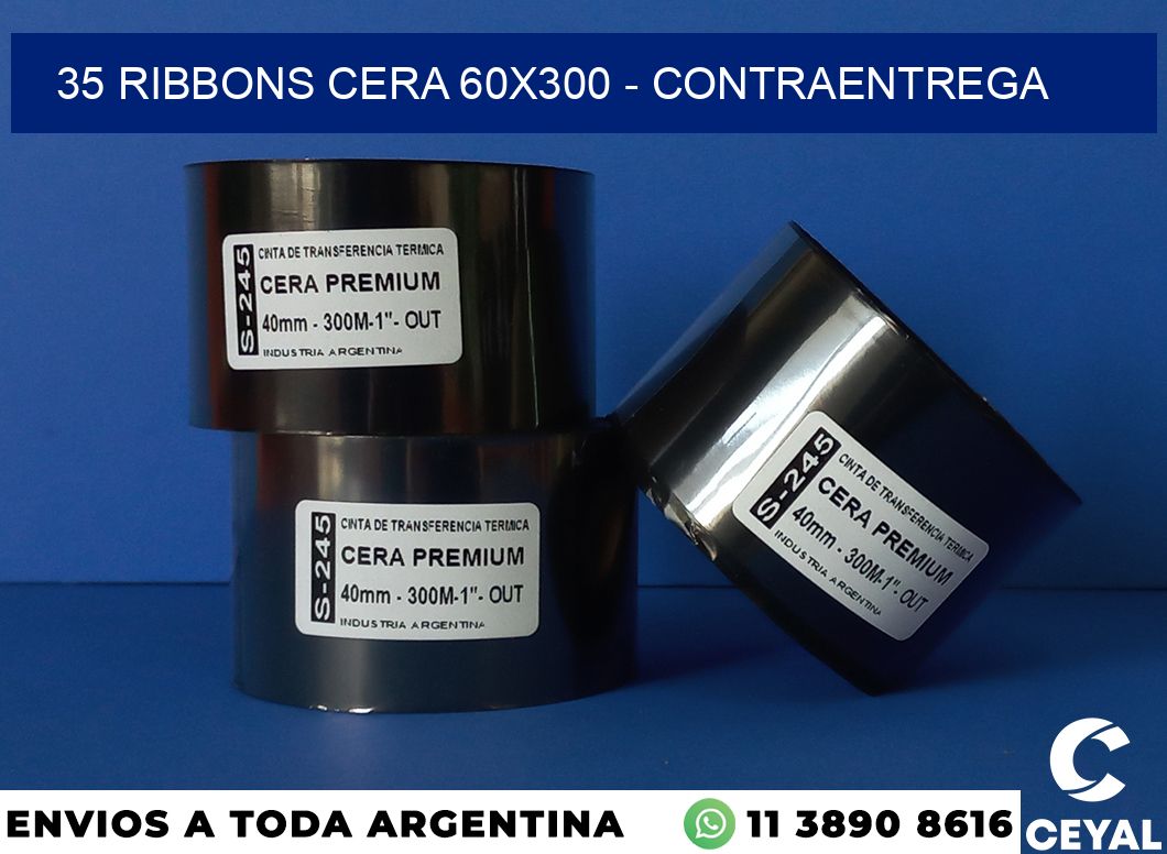 35 Ribbons cera 60×300 – contraentrega