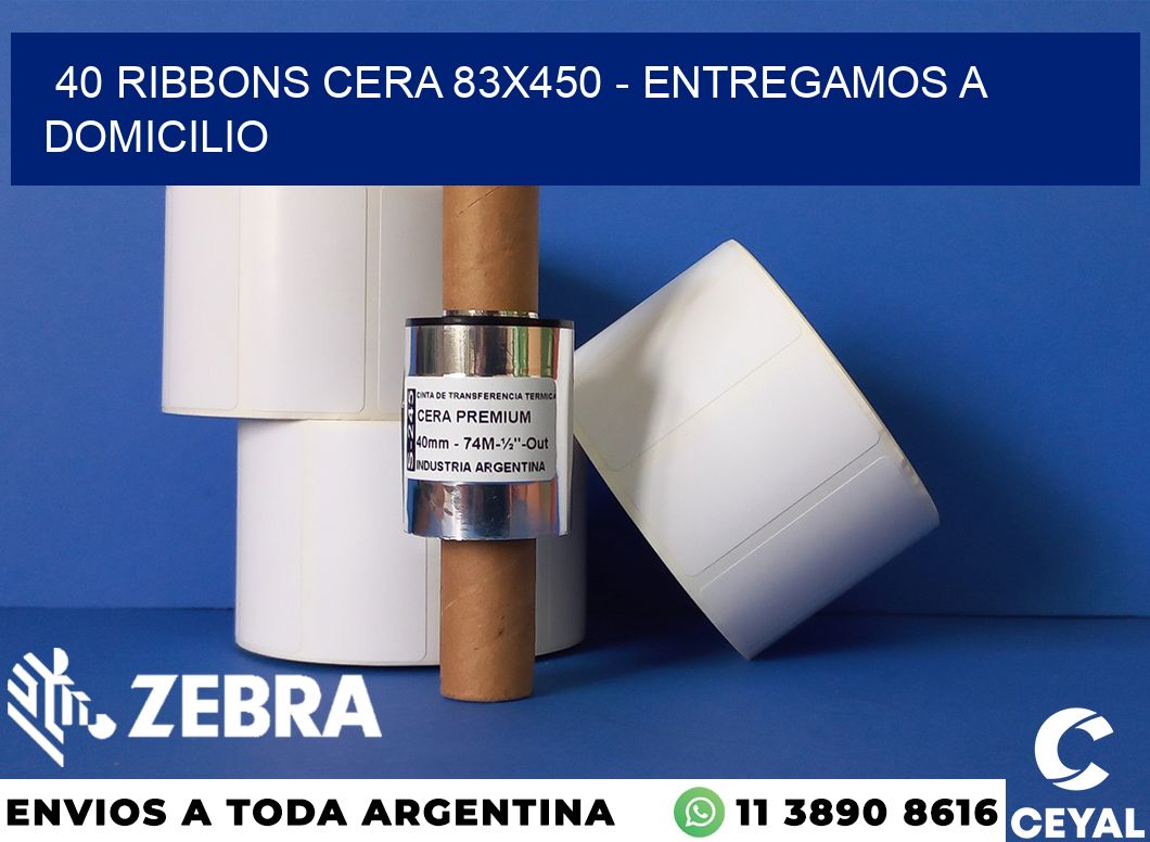 40 Ribbons cera 83x450 - entregamos a domicilio