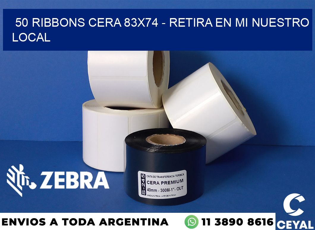 50 Ribbons cera 83x74 - retira en mi nuestro local