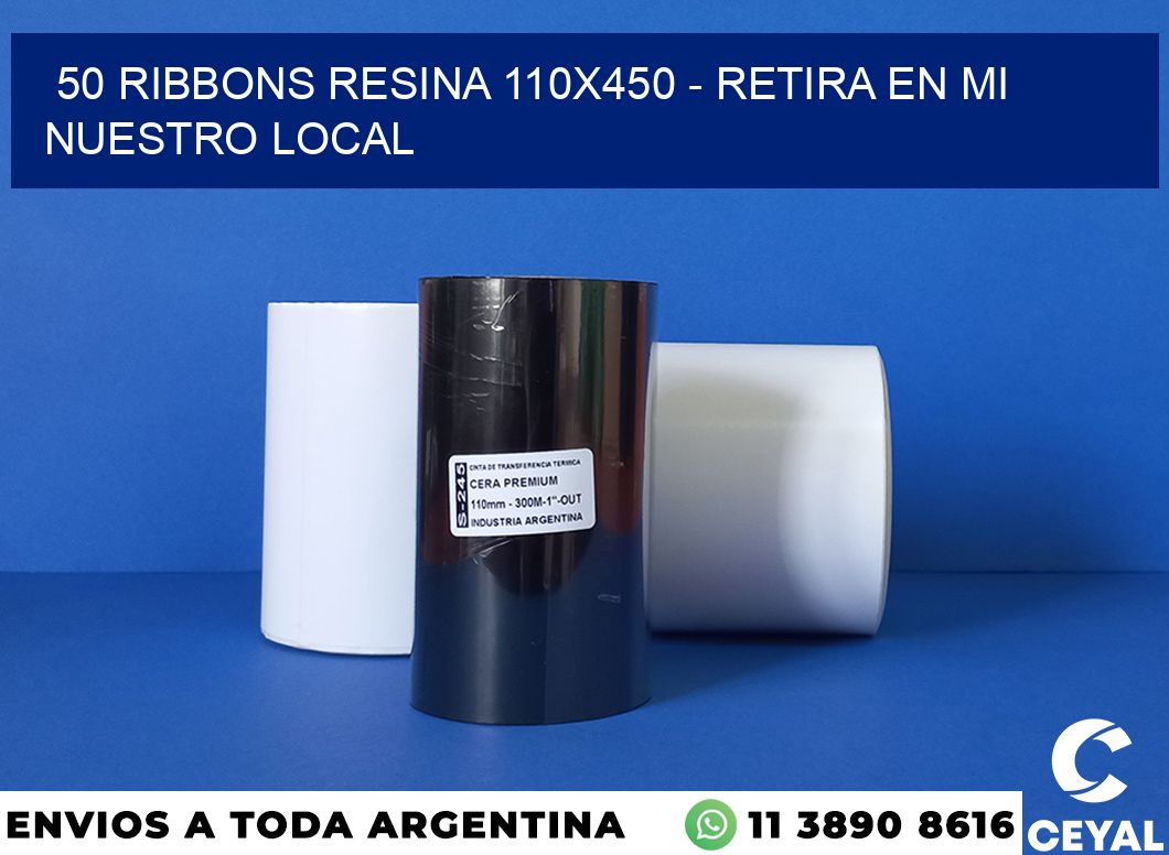 50 Ribbons resina 110×450 – retira en mi nuestro local