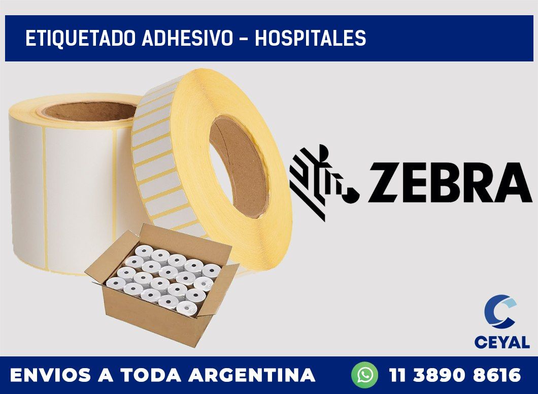 Etiquetado adhesivo – Hospitales