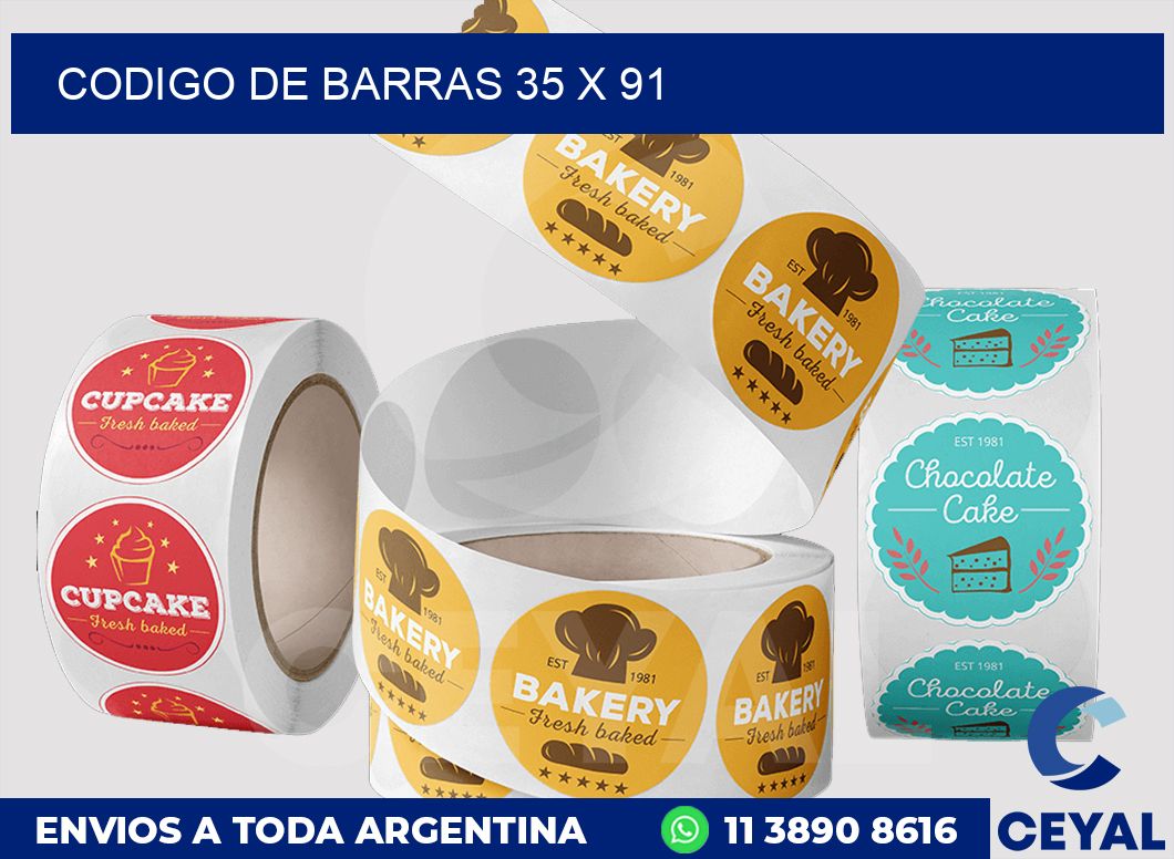 codigo de barras 35 x 91