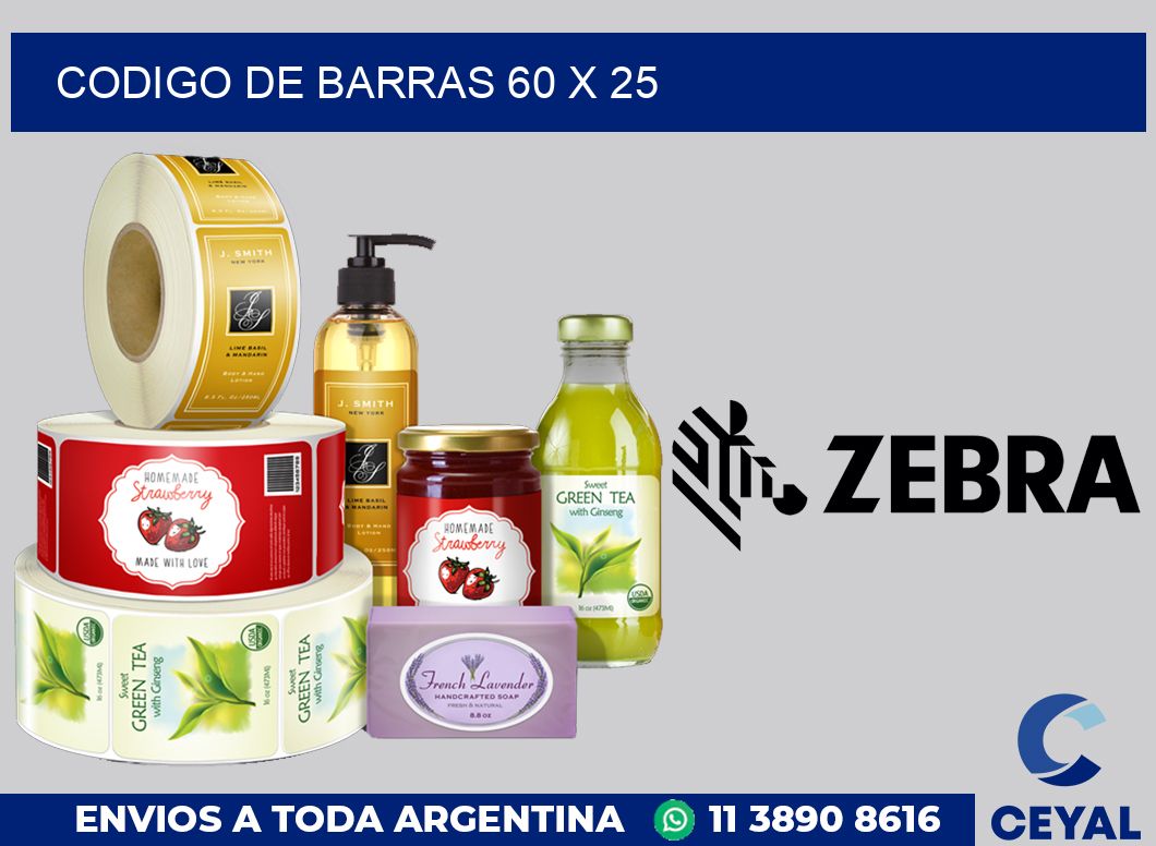 codigo de barras 60 x 25