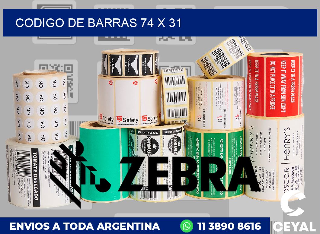 codigo de barras 74 x 31