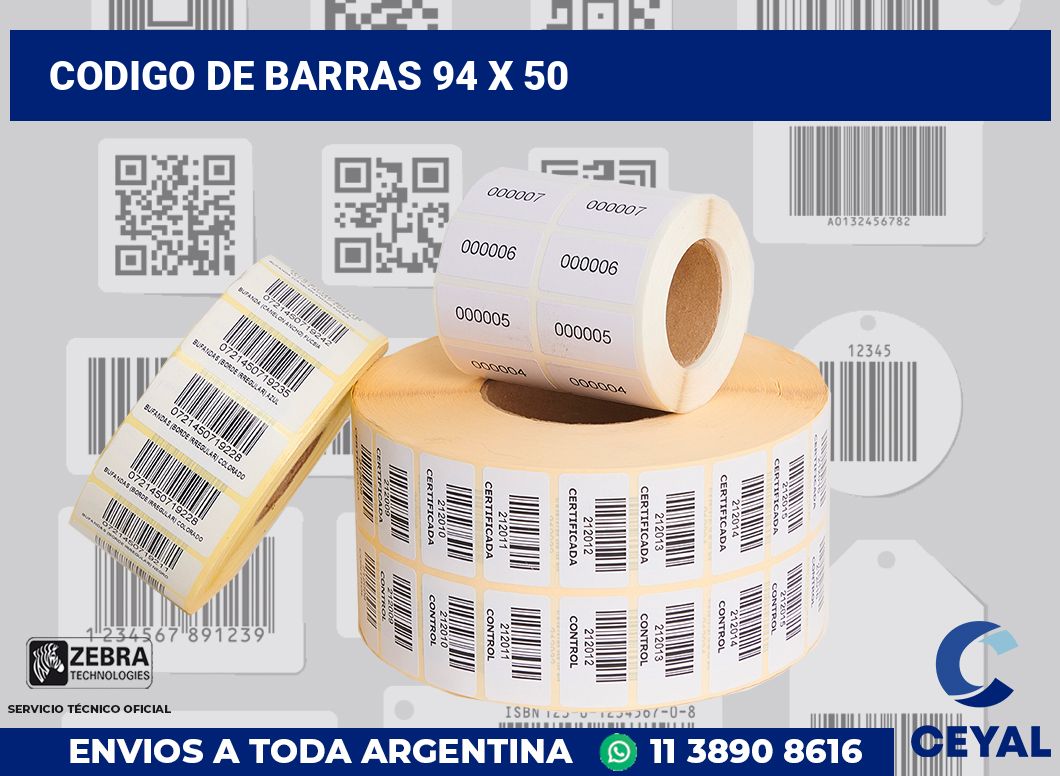 codigo de barras 94 x 50