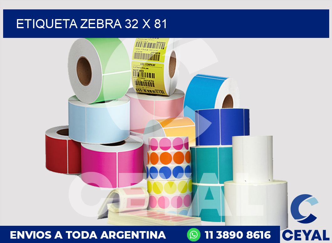 etiqueta zebra 32 x 81