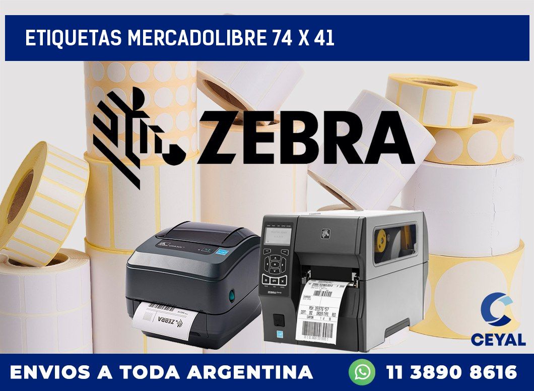 etiquetas mercadolibre 74 x 41